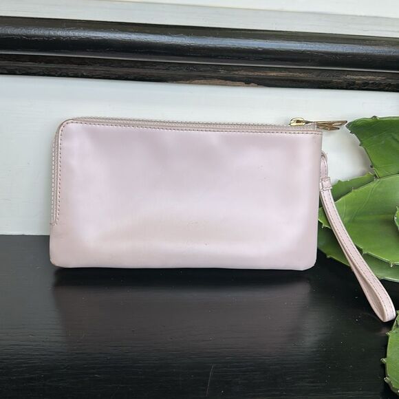 Lululemon double up Pink Wristlet Clutch Wallet PurseSleek Minimalist - Picture 4 of 9